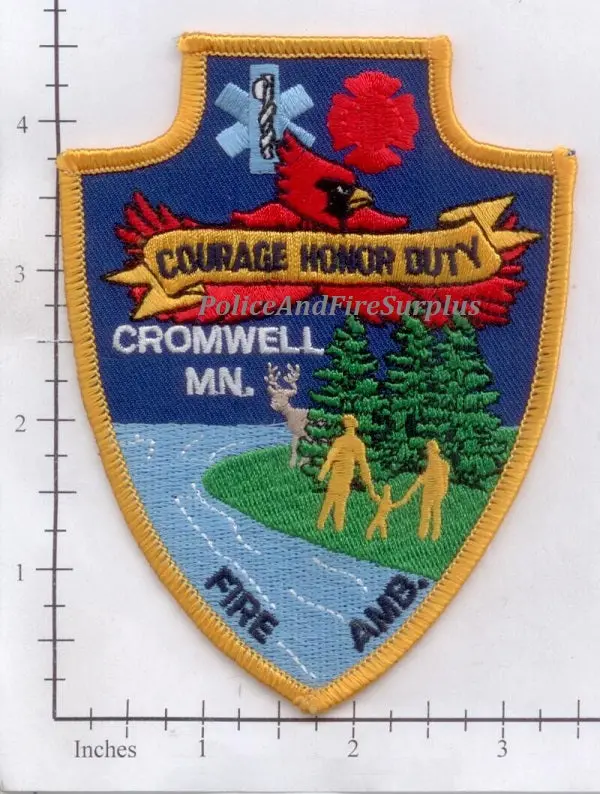 Minnesota - Cromwell Fire Dept Patch 1
