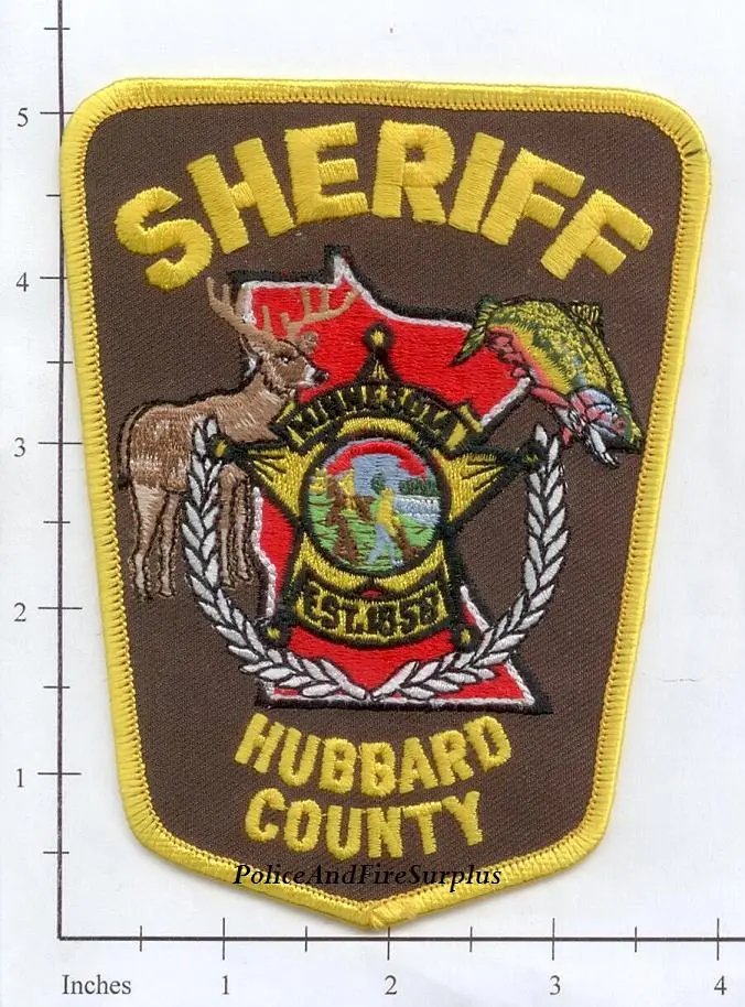Minnesota - Hubbard County Sheriff Police Dept Patch 1