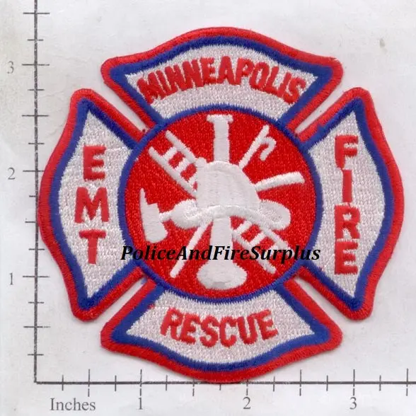 Minnesota - Minneapolis Fire Rescue Emt Patch 1