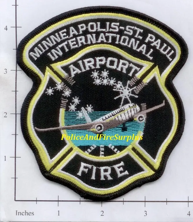 Minnesota - Minneapolis St Paul International Airport Fire Dept Patch 1
