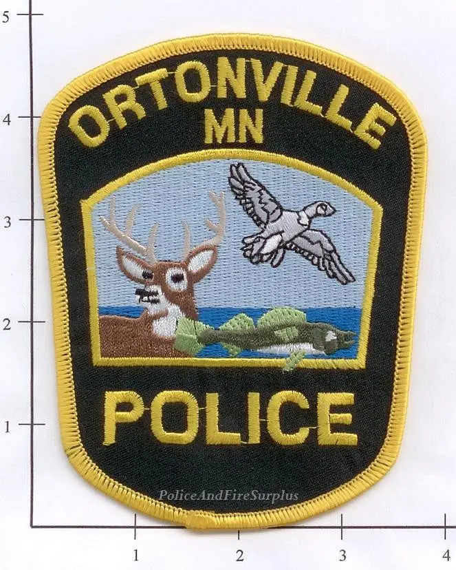 Minnesota - Ortonville Police Patch 1