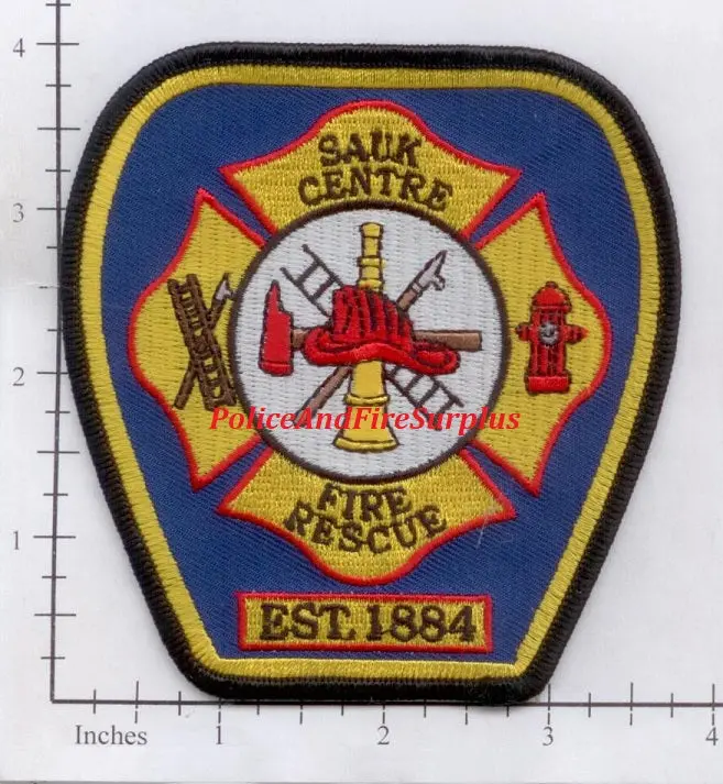 Minnesota - Saulk Centre Fire Rescue Patch 1