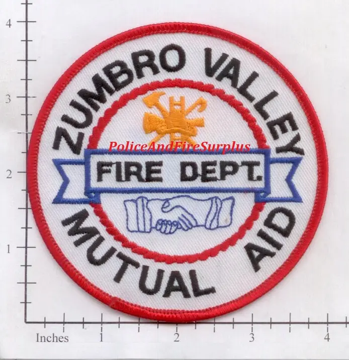 Minnesota - Zumbro Valley Mutual Aid Fire Dept Patch 1