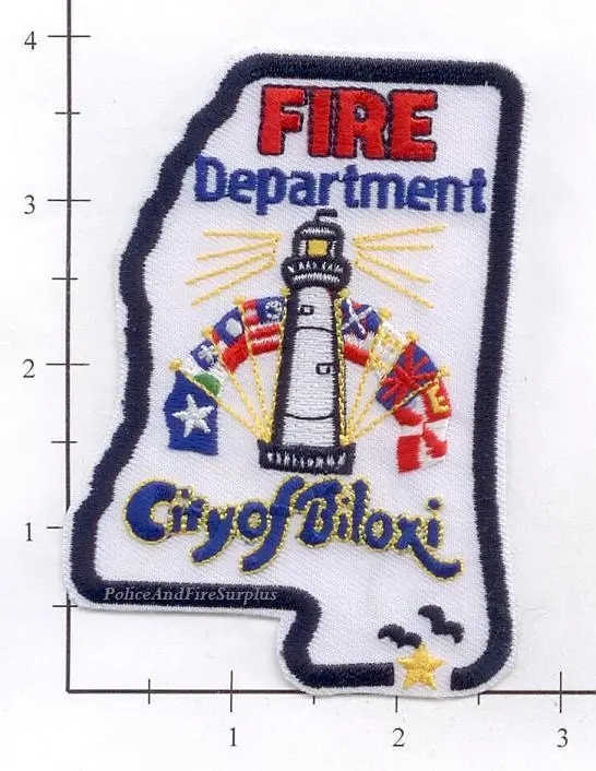 Mississippi - Biloxi Fire Dept Patch V1 1