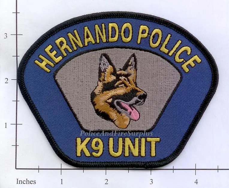 Mississippi - Hernando K-9 Unit Police Dept Patch 1