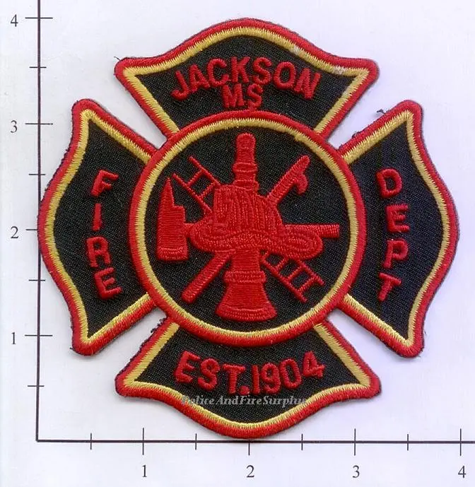 Mississippi - Jackson Fire Dept Patch V2 1
