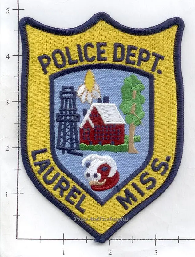 Mississippi - Laurel Police Dept Patch 1
