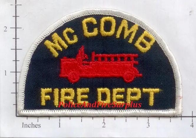 Mississippi - Mccomb Fire Dept Patch 1