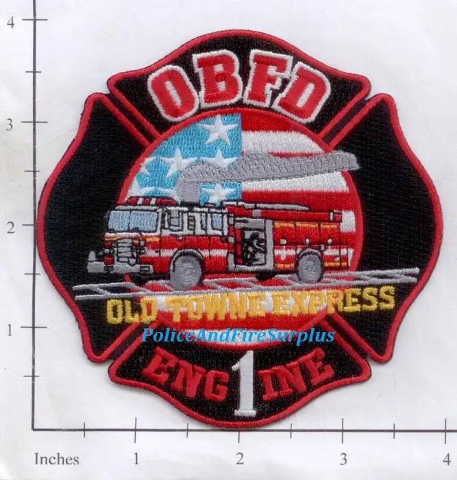 Mississippi - Olive Branch Engine 1 Fire Dept Patch 1