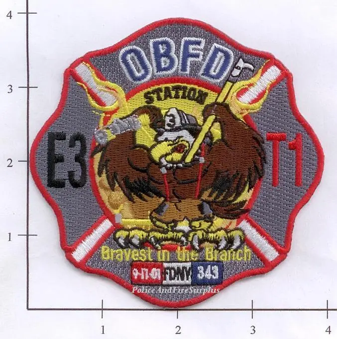 Mississippi - Olive Branch Engine 3 Truck 1 Fire Dept Patch 1