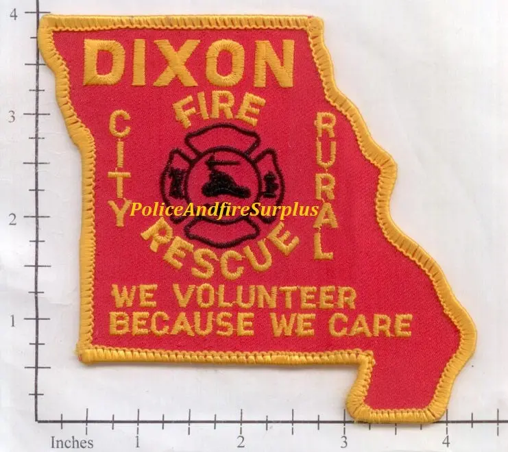 Missouri - Dixon Fire Rescue Patch 1