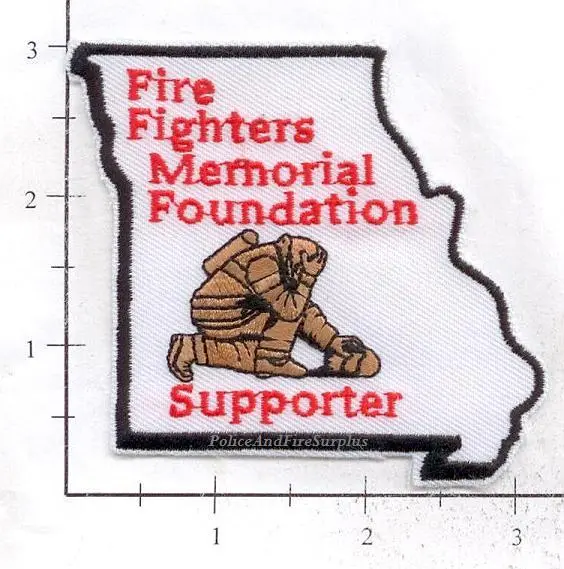 Missouri - Fire Fighters Memorial Foundation Supporter Patch 1