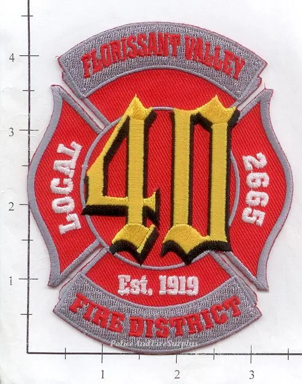 Missouri - Flourissant Valley Fire District Dept Patch 1