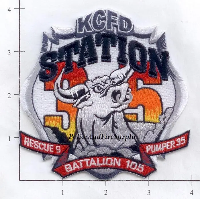 Missouri - Kansas City Station 35 Fire Dept Patch 1