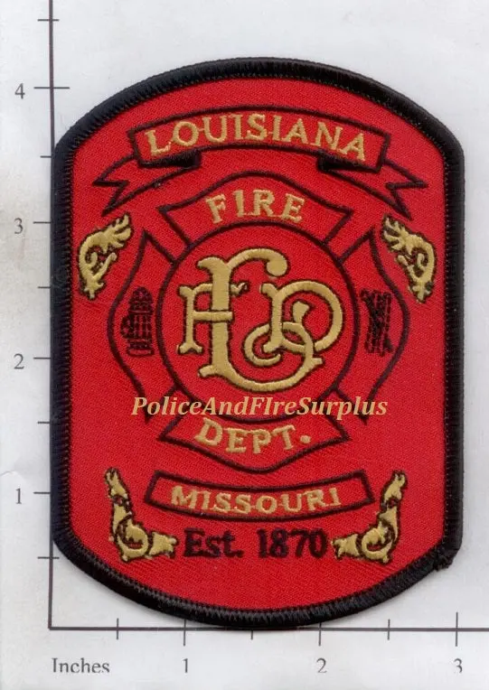 Missouri - Louisiana Fire Dept Patch 1