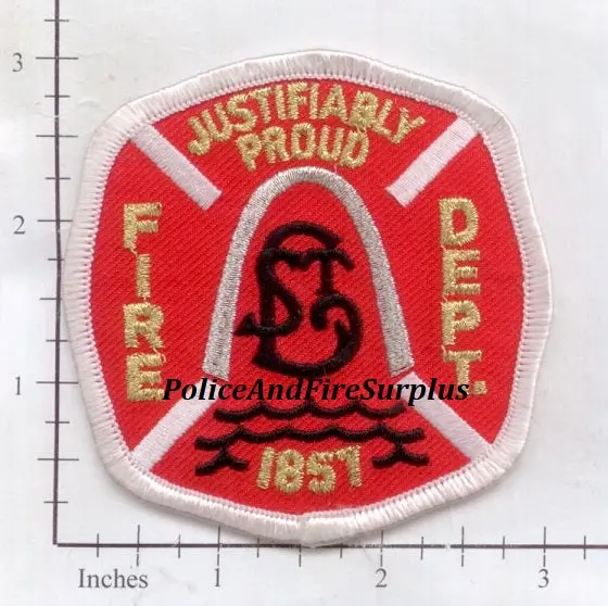 Missouri - Saint Louis Fire Dept Patch V3 1