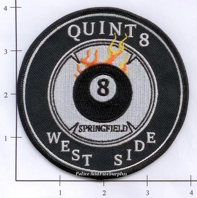 Missouri - Springfield Quint 8 Fire Dept Patch 1