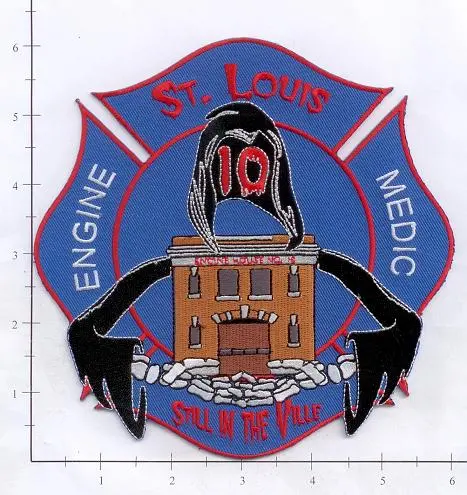 Missouri - St Louis Engine 10 Medic 10 Fire Dept Patch V1 1