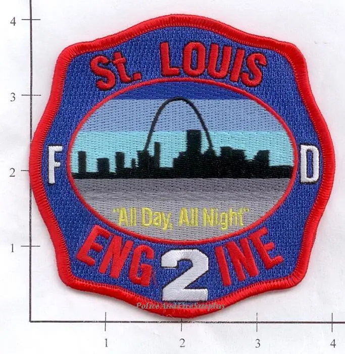 Missouri - St Louis Engine  2 Medic  2 Ladder  2 Fire Dept Patch V1 1
