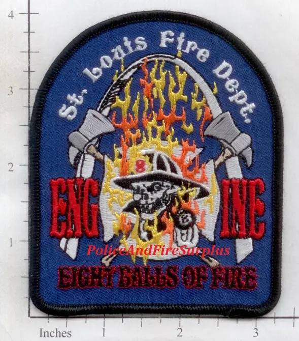 Missouri - St Louis Engine  8 Fire Dept Patch 1