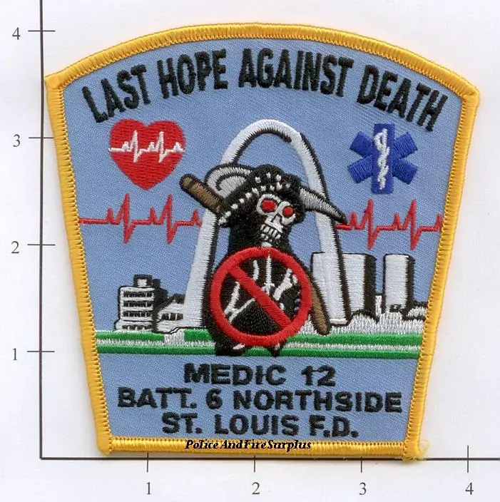 Missouri - St Louis Medic 12 Battalion 6 Fire Dept Patch 1