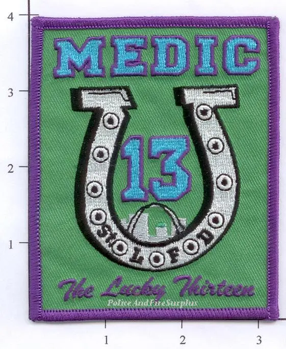 Missouri - St Louis Medic 13 Fire Dept Patch 1