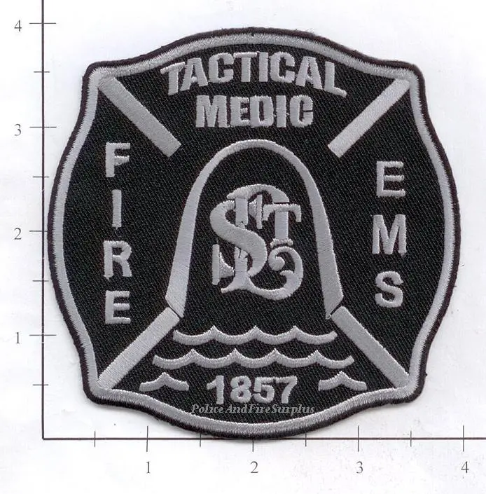 Missouri - St Louis Tactical Medic Fire Dept Patch 1