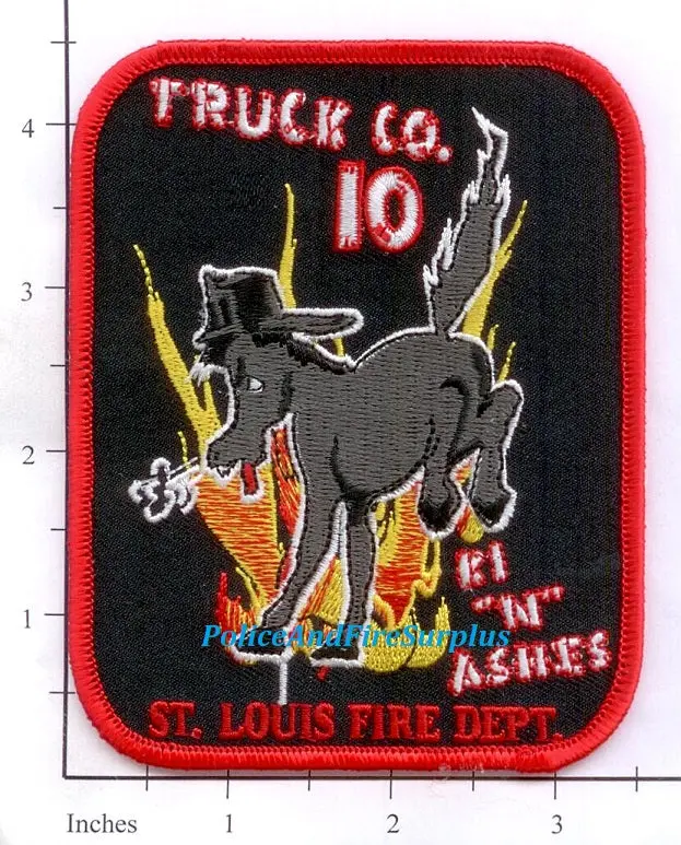 Missouri - St Louis Truck 10 Fire Dept Patch 1