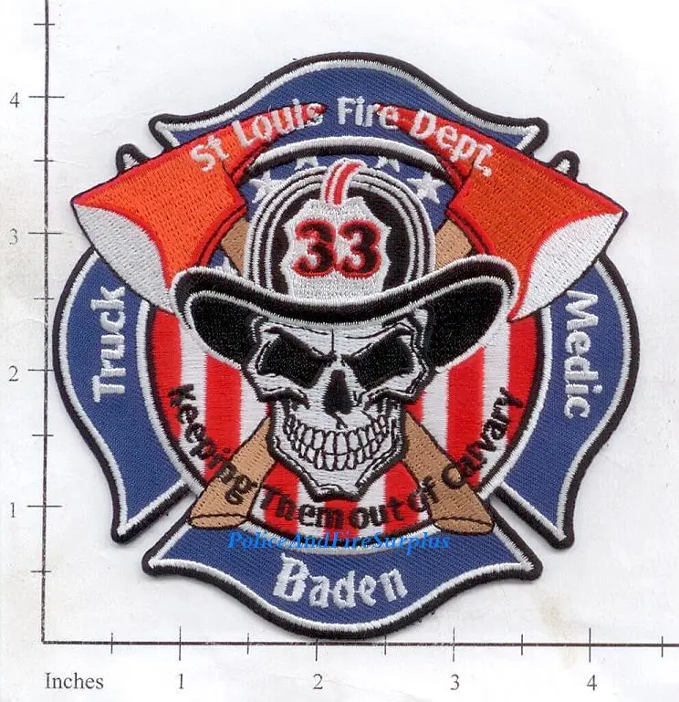 Missouri - St Louis Truck 33 Fire Dept Patch 1