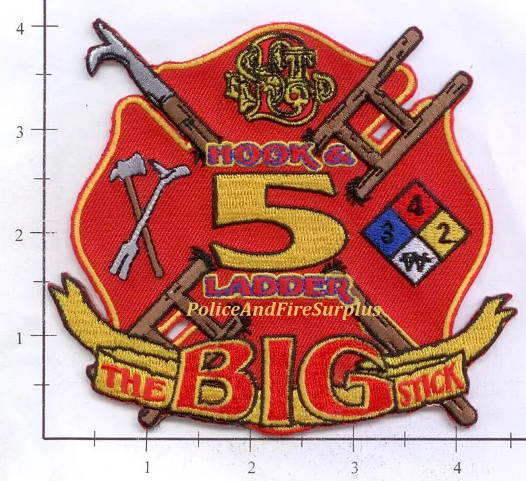 Missouri - St Louis Truck  5 Fire Dept Patch 1