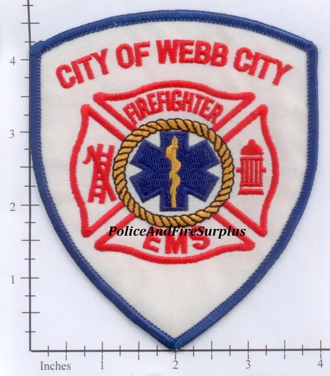 Missouri - Webb City Firefugher Ems Patch 1