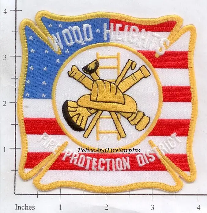 Missouri - Wood-Heights Fire Protection District Dept Patch 1