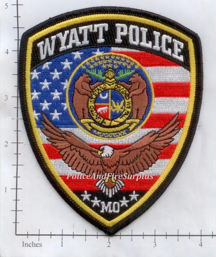 Missouri - Wyatt Police Dept Patch 1