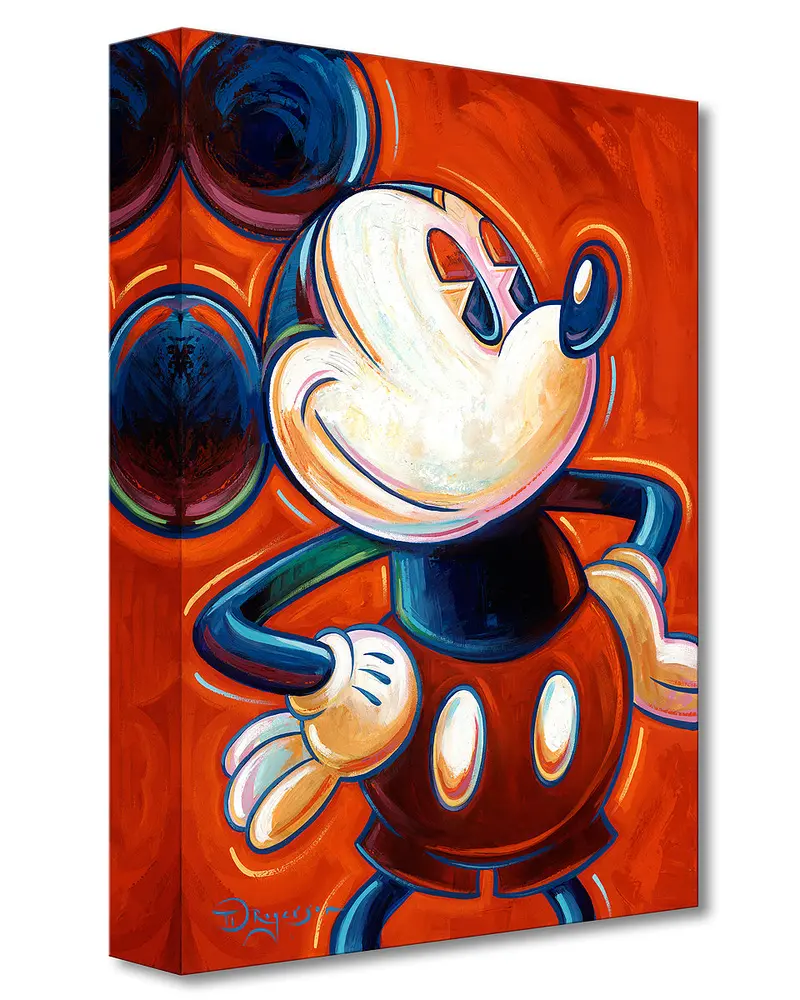Modern Mickey Red - Tim Rogerson – Treasures On Canvas 1