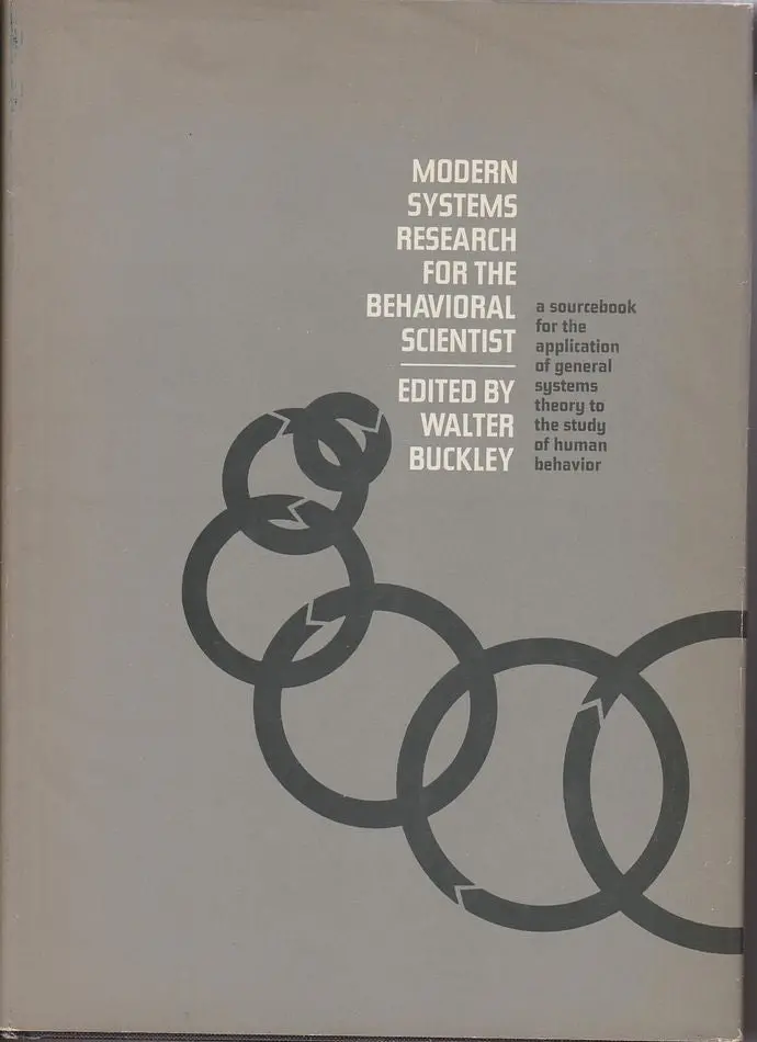 Modern Systems Research For The Behavioral Scientist 1