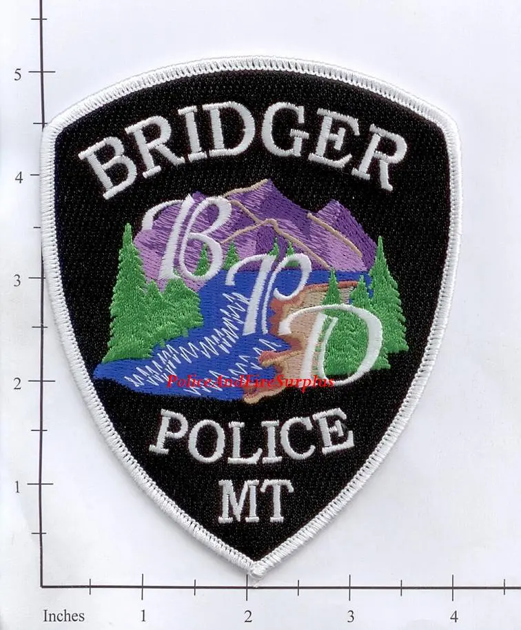 Montana - Bridger Police Dept Patch 1