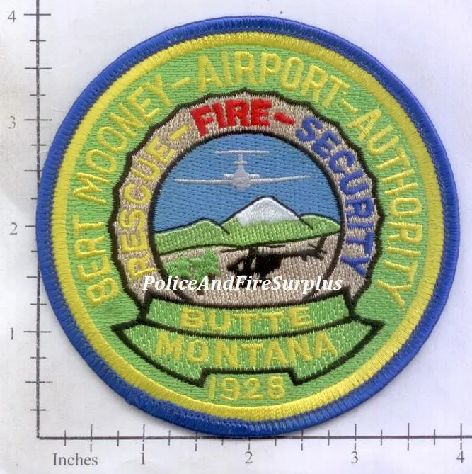 Montana - Butte Bert Mooney Airport Fire Rescue Security Patch 1