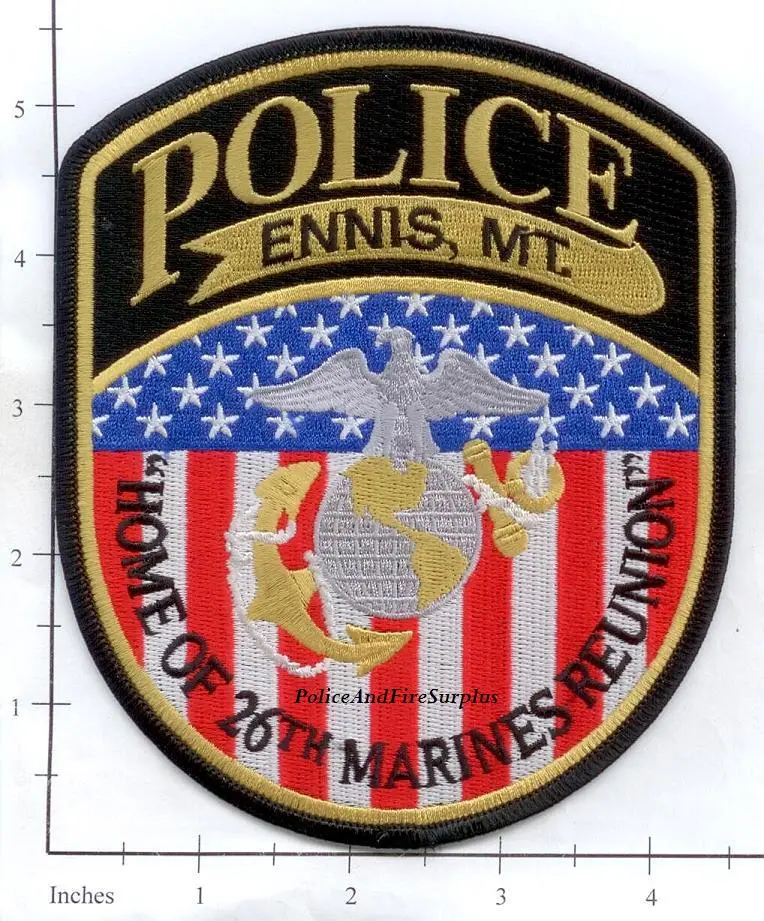 Montana - Ennis Police Dept Patch 1