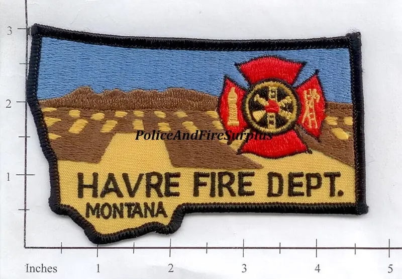 Montana - Havre Fire Dept Patch 1