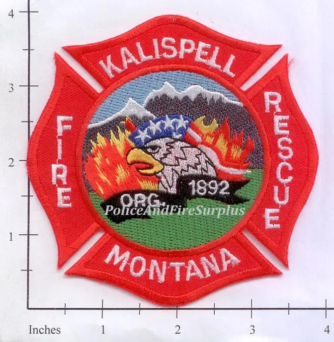 Montana - Kalispell Fire Rescue Patch V1 1