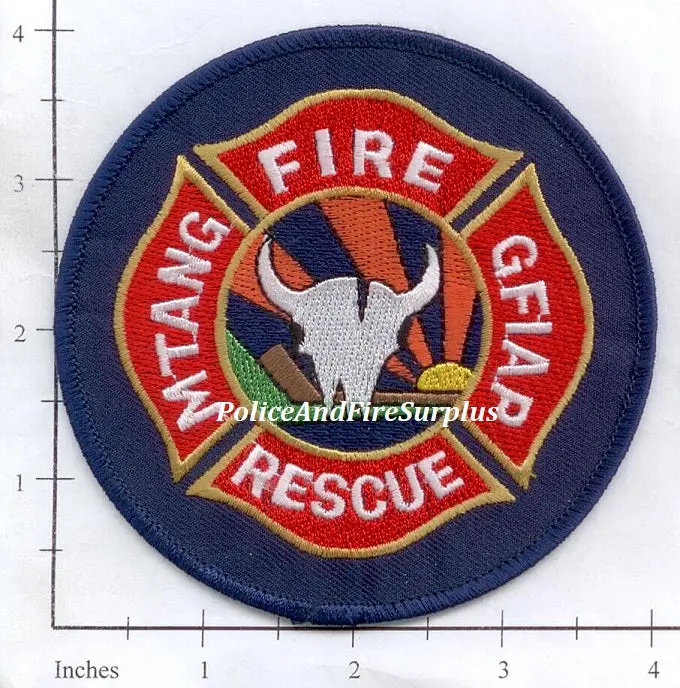 Montana - Montana Air National Guard, Great Falls International Airport Fire Dept Patch V1 1