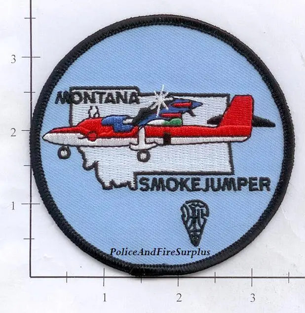 Montana - Montana Smoke Jumper Fire Dept Patch 1