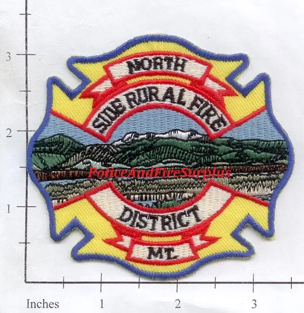 Montana - North Side Rural Fire District Patch 1