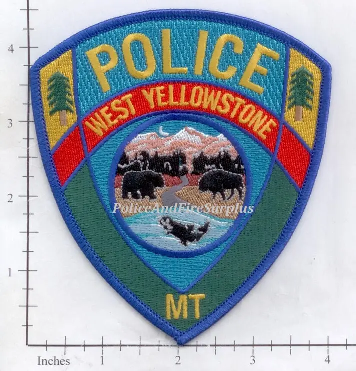 Montana - West Yellowstone Police Dept Patch 1