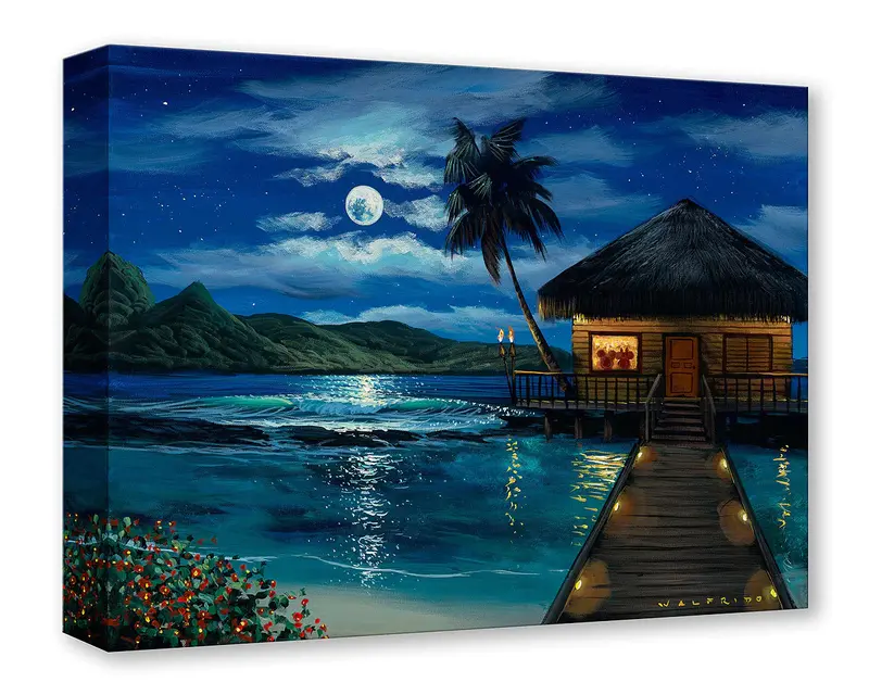 Moonlit Bungalow - Walfrido - Treasures On Canvas 1