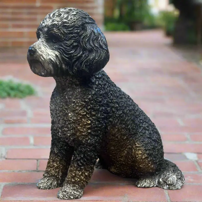 Myrtle Bernedoodle Dog Statue 1