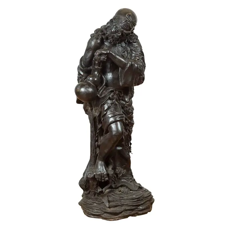 Mythical Warrior Holding A Flask 1