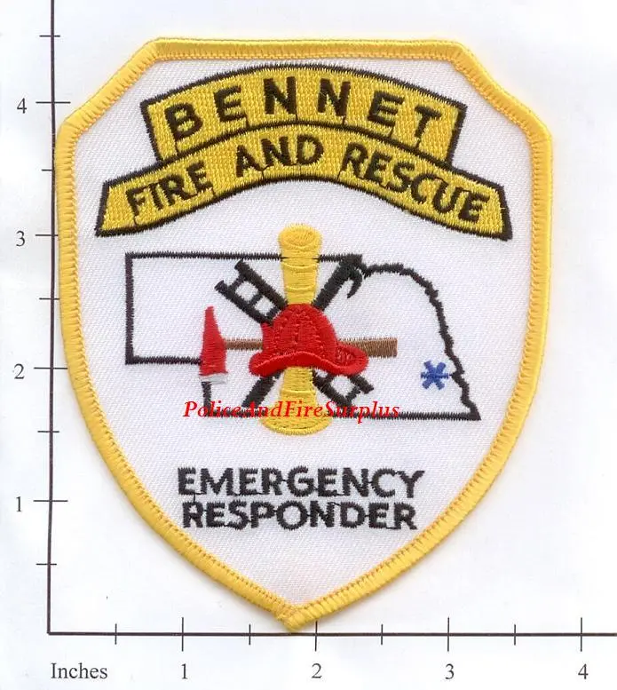 Nebraska - Bennet Fire And Rescue Patch 1