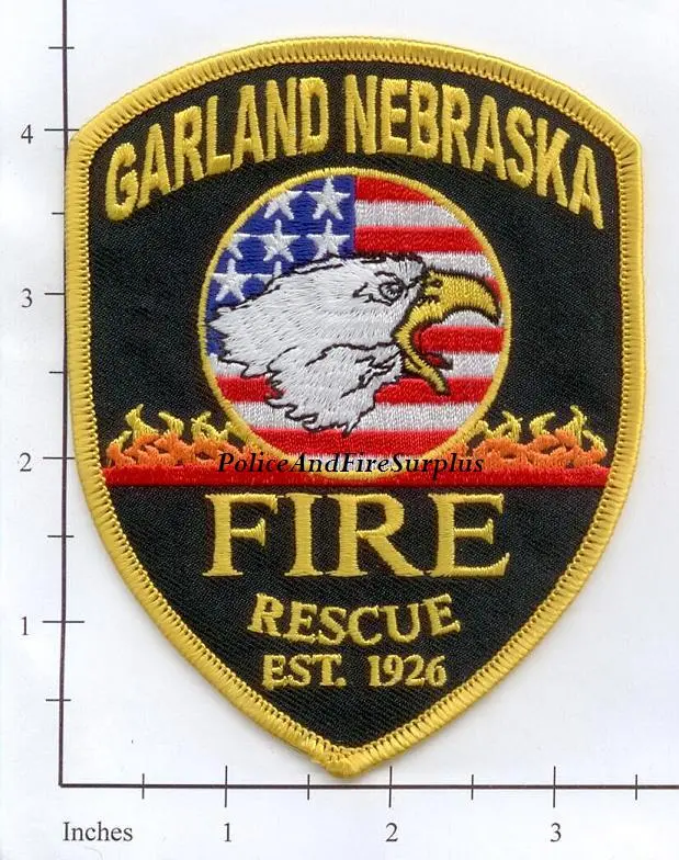 Nebraska - Garland Fire Rescue Patch 1