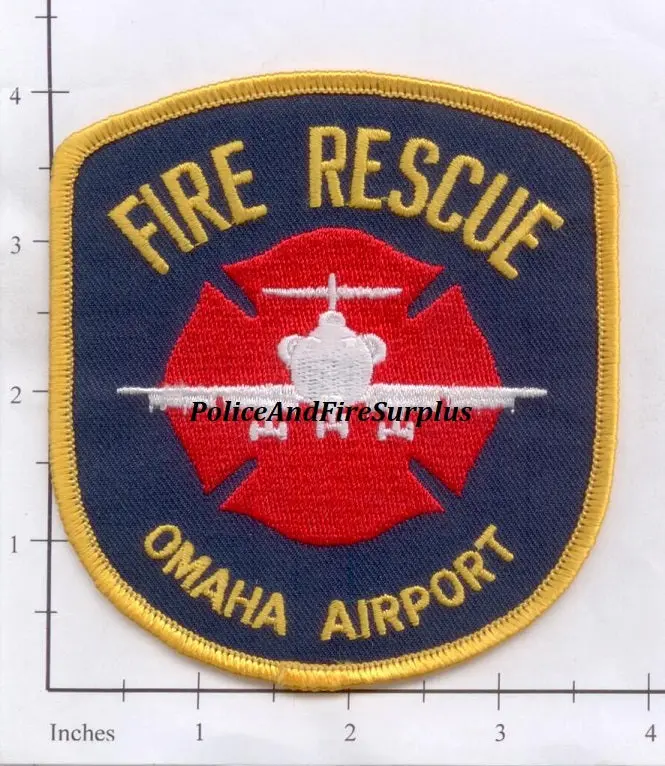 Nebraska - Omaha Airport Fire Rescue Patch 1